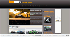 Desktop Screenshot of hotcars.de