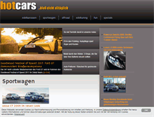 Tablet Screenshot of hotcars.de